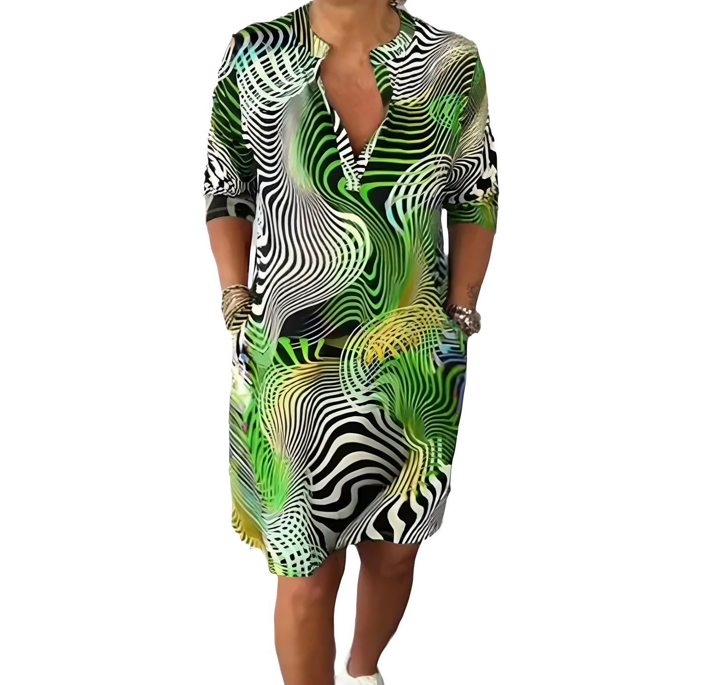 Luxe Midi Klänning